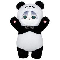 50cm Mofusand Shark Cat Cos Plush Doll Kawaii Soft Toy Panda Rabbit Birthday Gift for Kids white