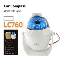 Waterproof Led Light Marine Compass Pivoting Electronic Nautical Compass High Precision Boat Navigation Compass Waterproof Positioning Tool For Sea Ve balta