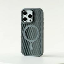 Korio formos tinklelio aušinimas Magsafe dėklui, skirtam iPhone 16 17 Pro Max 15 14 13 12 11, lydinio objektyvo laikiklis, belaidžio įkrovimo dangtelis For iPhone 14
