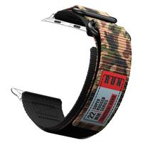 Sportinis nailoninis dirželis Apple Watch juostai Ultra 2 49mm 46mm 42mm 45mm 44mm 41mm 40mm Apyrankė Iwatch Series 10 9 8 7 6 SE 5 4 Series 3 2 1 42mm kamufliažas