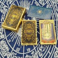 Naujas Rider Waite Denis Auksinės Folijos Tarot Kortos Paslaptingas Stalo Žaidimas Nuostabus Pranašystės Orakulas Su Išskirtine Dovanų Dėžute gray