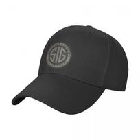 Sig Sauer šaunamieji ginklai 11 skrybėlė WoUnisex kepurė Unisex kepurė beisbolo kepuraitė Unisex beisbolo kepurės išskalbtos kepurės Kepuraitės mados bėgimas lauke One Size gray