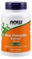 Saw Palmetto Extract, 160mg - 240 kapsulių - NOW Foods