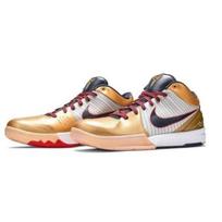 Nike Zoom Kobe 4 Protro Gold Medal Low Top Basketball Shoes Men'S FQ3544-100 EU 36.5 auksas