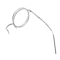 Vienpusiai monoklio akiniai Unisex dizainas Vagies stilius Vienos lęšio akiniai Britiško stiliaus Cos stilius Steampunk stiliaus Cosplay gray