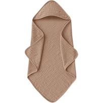 Muslin Hooded Baby Towels, 100% Cotton, Ultra-Soft & Absorbent Baby Bath Towels with Hood for Newborn & Infant ruda
