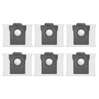 Dust Bags For Dreame Robot Vacuum Bags Vacuum Replacement Parts 6pcs white
