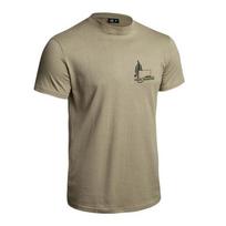 French Foreign Legion Military Tshirt Short Sleeve Casual  Cotton Shirt 2XL beige