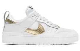 Nike Dunk Low Disrupt White Metallic Gold Moteriški DD9676-100 36.5 white