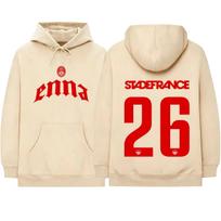 Hot Sale Rapper PLK Stade De France 2026 Tour Hoodies Y2K Men Women Fashion Streetwear Vintage Printed Sweatshirt XXXXL beige