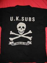 VIntage Style U.K. Subs Band Born a Rocker...Shirt Unisex Concert S-5XL TR682 XL white