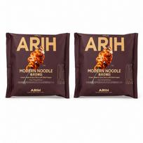 BTS ARIH Naujo stiliaus kepti makaronai Juodųjų pipirų Tteokbokki skonio 135g #Black Pepper* 2bag