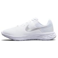 Nike Revolution 6 Next Nature Balti Pure Platinum Moteriški sportbačiai Metalizuoto sidabro DC3729-101 35.5 white