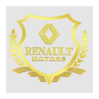 1 vnt. Automobilio kėbulo 3D lipdukai Kviečių varpų stiliaus emblema Automobilio apdaila Renault Dacia Kadjar Captur Megane 1 2 3 4 CC Laguna 2 3 Coupe Koleos