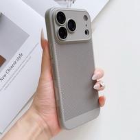 al Itin plonas aušinantis šilumos išsklaidymo telefono dėklas For For Iphone 17 16 12 1 13 14 Pro Max Plus 17Pro 17 Air Kvėpuojantis dangtelis For iPhone 13 Pro gray