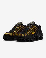 AV3595-013 Nike Shox TL Black University Gold (Men's) 8.5 black