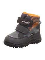 SUPERFIT Sniego batai 'HUSKY' tamsiai pilka / oranžinė / juoda
