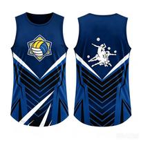 Volleyball Competition Training Vest Outdoor Running Sports Men's Tank Tops Summer Casual Sleeveless Shirt Fashion Gym T-shirts L black