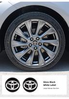 4 vnt. Toyota Specialaus Automobilio Ratlankio Centrinis Dangtelis Toyota K34 Gazoo Racing TRD Corolla Yaris Chr Auris Rav4 Prius Prado Avensis
