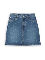 TOM TAILOR DENIM Sijonas tamsiai (džinso) mėlyna / tamsiai mėlyna