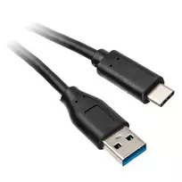 InLine USB 3.2 Gen.2 Cable, Type C to A Male/Male, juodas - 0.5m