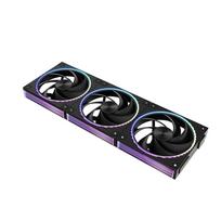 Zalman ZM-DF120 A3 120 mm kompiuterio korpuso ventiliatorių komplektas (3 vnt.), juodas