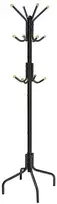 Songmics Paltų kabykla, Metalas, 55x180x55 cm, Balta