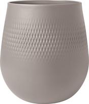 Villeroy & Boch Vazonas Carre Manufacture Collier Taupe 23 cm