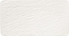 Villeroy & Boch Serviravimo lėkštė Manufacture Rock Blanc stačiakampio formos 18 x 35 cm