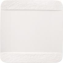 Villeroy & Boch Pietų lėkštė Manufacture Rock Blanc kvadratinės formos 28 cm