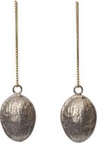 Ferm Living Kalėdų eglutės papuošimai Walnut žalvaris, 2 vnt.