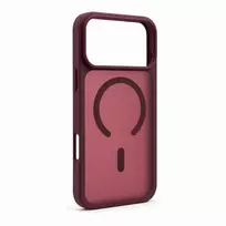 Dėklas Aizmugurējais vāciņš Evelatus Apple iPhone 18 Pro Max Sidabrinis-Shield Skin Feel 2-in-1 MagSafe Case Burgundy