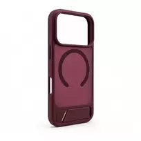 Dėklas Aizmugurējais vāciņš Evelatus Apple iPhone 18 Pro Rubber Coated MagSafe With Stand Case Burgundy