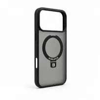 Dėklas Aizmugurējais vāciņš Evelatus Apple iPhone 18 Pro Max Shield Case With MagSafe & Stand Matte Ring Juodas