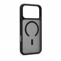 Dėklas Aizmugurējais vāciņš Evelatus Apple iPhone 18 Pro Max Sidabrinis-Shield Skin Feel 2-in-1 MagSafe Case Juodas