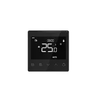 Fibaro Nice išmanusis termostatas elektriniam šildymui | WARM-CONTROL E | Juodas