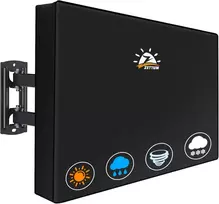 Zettum lauko televizoriaus apsauginis užvalkalas 28–32 colių, 600D, juodas TVC-2832-BLK