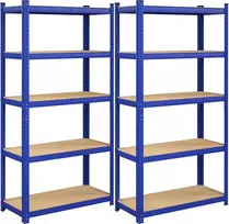 SONGMICS didelės apkrovos sandėliavimo lentynų komplektas 40 x 90 x 180 cm GLR040Q02