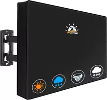 Zettum lauko televizoriaus dėklas 65–70 colių televizoriams, TVC-6570-BLK