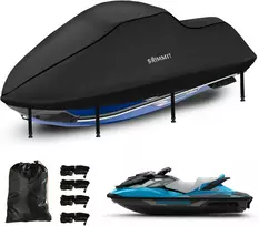 SRIMMIT vandens motociklo uždangalas 420D, atsparus vandeniui ir UV, MTTZ-121-BLK