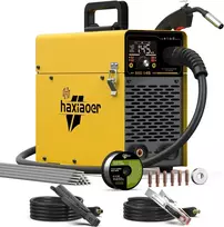 haxiaoer 145 A 3 viename suvirinimo aparatas Flux MIG/MMA/Lift TIG MIG145