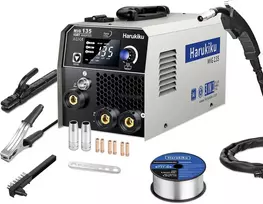 Harukiku 3-in-1 suvirinimo aparatas MIG/MMA/Lift-TIG, 230 V, MIG-135S