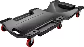 WilTec mechaniko dirbtuvių gultas iš PE, 90 x 40 x 9 cm, iki 90 kg, modelis 61196