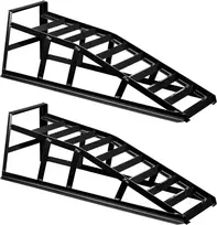 Wiltec plieninės automobilių užvažiavimo rampos 2 t, 830 x 262 x 270 mm, 65752
