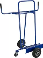 Wiltec plokščių transportavimo vežimėlis iki 300 kg, plieno, mėlynas, 62529