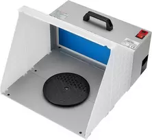 Wiltec aerografo dažų dulkių ištraukėjas su filtru, 4 m³/min, 12 V DC, 34251