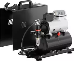 Wiltec aerografo kompresorius AF186A, 4 bar, 23 l/min, su oro baku, modelis 34244