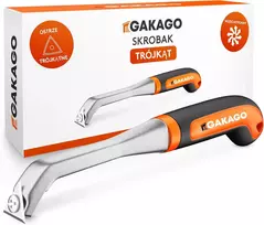 Gakago universalus rankinis grandiklis su 25 mm trikampiu volframo karbido peiliuku Kraftschaber