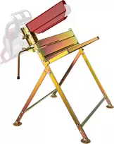 Wiltec sulankstomas medienos pjovimo stovas su pjūklo laikikliu, 120 kg, 61973