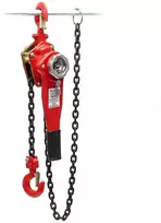 Wiltec rankinis svirtinis grandininis keltuvas 750 kg su 1,5 m plienine grandine, 62593
